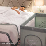 Lorelli Παρκοκρέβατο NOEMI 1 επιπέδου με Στρώμα & Τσάντα Μεταφοράς