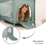 Lorelli Παρκοκρέβατο NOEMI 1 επιπέδου με Στρώμα & Τσάντα Μεταφοράς