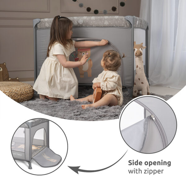 Πάρκο Μωρού Lorelli PLAY & RELAX Adventure με Πλευρικό Άνοιγμα & Πτυσσόμενο Σχεδιασμό