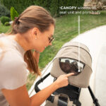 Lorelli Πολυμορφικό καρότσι 3σε1 “Reya” with Joy