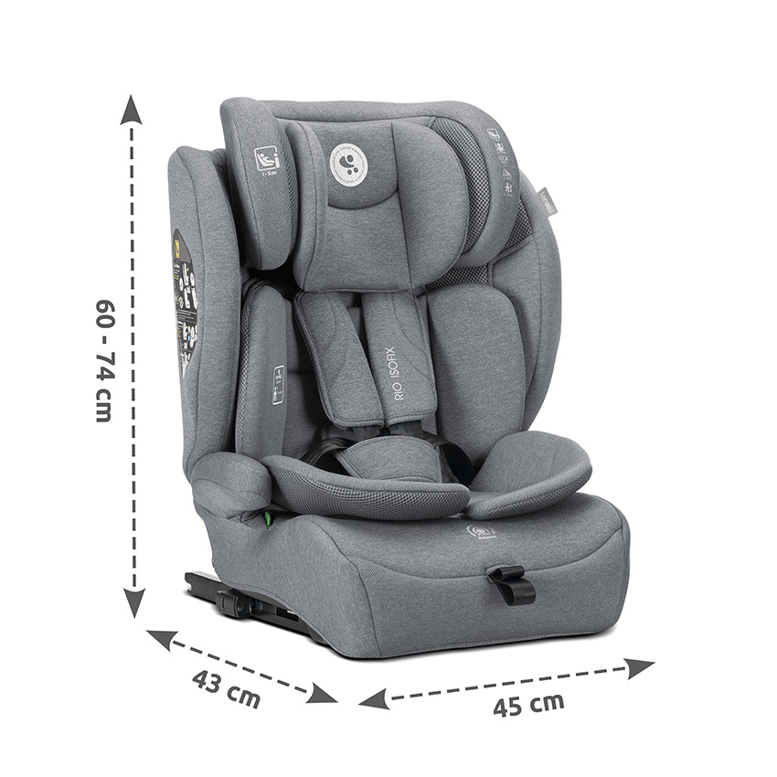 Lorelli Rio i-Size Κάθισμα Αυτοκινήτου Isofix 76‑150 cm