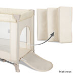 Lorelli Torino Παρκοκρέβατο Μωρού 1 Layer 0+ Μηνών