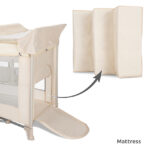 Lorelli Παρκοκρέβατο TORINO 2 επιπέδων Plus με Αλλαξιέρα & Μπάρα Παιχνιδιών