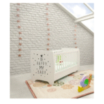 Προεφηβικό κρεβατάκι EVELINA White | 86x47x93