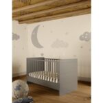 Προεφηβικό κρεβατάκι MIKONOS Grey | 82x147x92