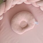 Βρεφικό Ανατομικό Βελούδινο Μαξιλάρι Ύπνου – Maroon