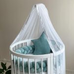 Κουνουπιέρα κούνιας τούλι | Λευκή