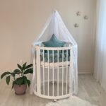 Κουνουπιέρα κούνιας τούλι | Λευκή