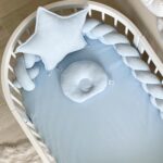 Διακοσμητικό μαξιλάρι κούνιας | Star Blue