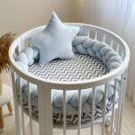 Διακοσμητικό μαξιλάρι κούνιας | Star Blue