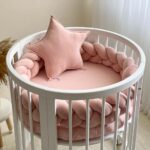 Διακοσμητικό μαξιλάρι κούνιας | Star Maroon