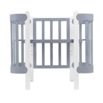 Πολυμορφική κούνια μωρού ANTI-REFLUXZ NIKA | Grey & White