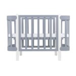 Πολυμορφική κούνια μωρού ANTI-REFLUXZ NIKA | Grey & White