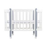 Πολυμορφική κούνια μωρού ANTI-REFLUXZ NIKA | White & Grey