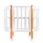 Πολυμορφική κούνια μωρού ANTI-REFLUXZ NIKA | White & Wood