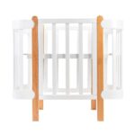 Πολυμορφική κούνια μωρού ANTI-REFLUXZ NIKA | White & Wood