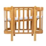 Πολυμορφική κούνια μωρού ANTI-REFLUXZ NIKA | Wood