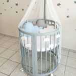 Πολυμορφική κούνια μωρού SMART BED 9in1 | Grey