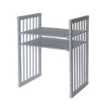 Πολυμορφική κούνια μωρού SMART BED 9in1 | Grey