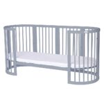 Πολυμορφική κούνια μωρού SMART BED 9in1 | Grey