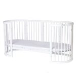Πολυμορφική κούνια μωρού SMART BED 9in1 | White