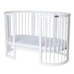 Πολυμορφική κούνια μωρού SMART BED 9in1 | White