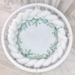 Μικρό σεντόνι για κούνια Smart Bed 9in1 | Green leaves