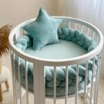 Μικρό σεντόνι για κούνια Smart Bed 9in1 | Μονόχρωμο μέντα