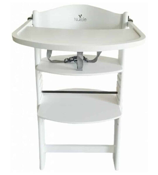 Καρεκλάκι Φαγητού 2 in 1 με Ξύλινο Σκελετό & Ξύλινο Κάθισμα “Nuttle”