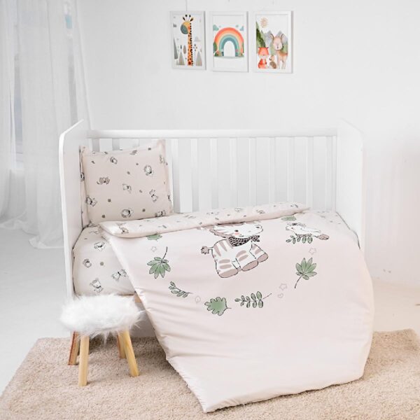 Lorelli Σετ Κούνιας Μωρού 3 τμχ Lorelli “Jungle Beige”