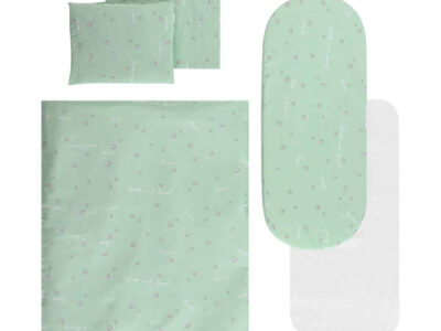 Βρεφικό Σετ καροτσιου Lorelli 5 Τεμαχίων από 100% Βαμβάκι