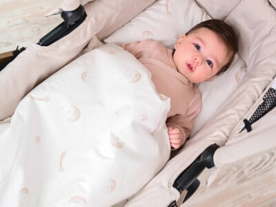 Βρεφικό Σετ καροτσιου Lorelli 5 Τεμαχίων από 100% Βαμβάκι