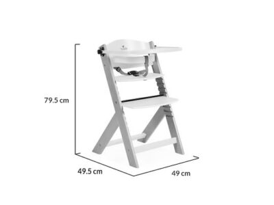 Καρεκλάκι Φαγητού 2 in 1 με Ξύλινο Σκελετό & Ξύλινο Κάθισμα “Nuttle”