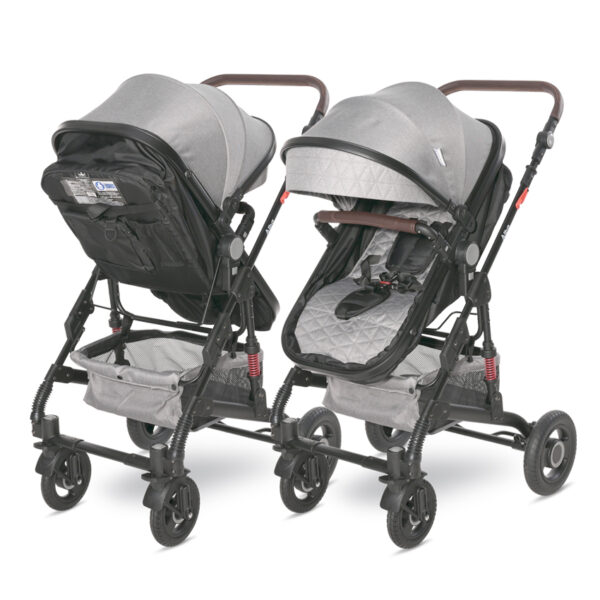 Lorelli Alba Premium Καρότσι Μωρού 2 σε 1 Μετατρεπόμενο 0+ Μηνών