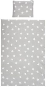 Lorelli Σετ Κούνιας Μωρού 3 τμχ “Grey Elephant Stars”