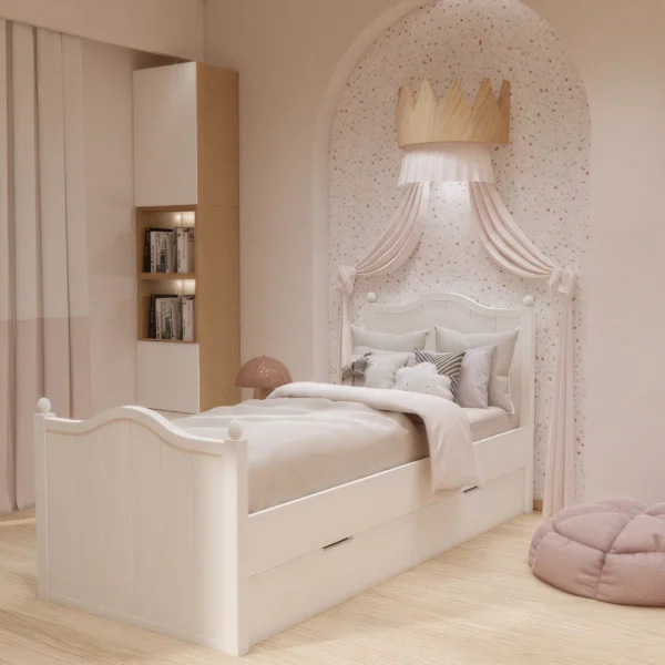 Παιδικό κρεβάτι ROSE για στρώμα 200×90
