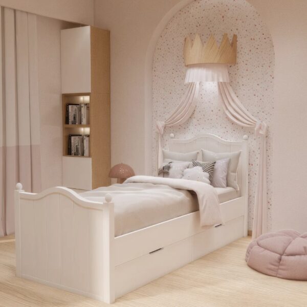 Παιδικό κρεβάτι ROSE για στρώμα 200×90