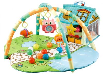 Χαλάκι Παιχνιδιού / Γυμναστήριο Δραστηριοτήτων Happy Farm Πράσινο – Cangaroo