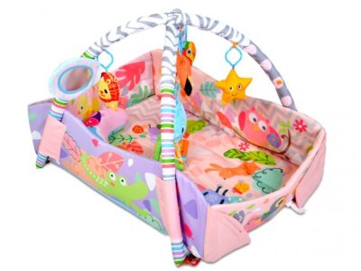 Χαλάκι δραστηριοτήτων Oasis ροζ