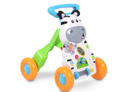 Moni Little Zebra 2-σε-1 Περπατούρα & Τραπεζάκι Δραστηριοτήτων