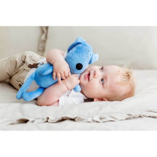Balibazoo Cuddle Toy Dog 28 cm – Μπλε
