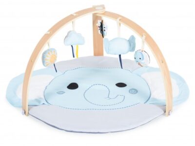 Χαλάκι Γυμναστήριο Μωρού Elephant με Κρεμαστά Παιχνίδια – Konig Kids