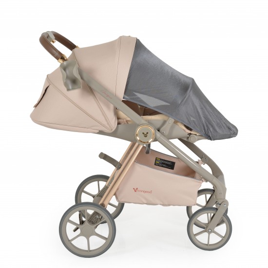Cangaroo Unique 3 σε 1 Πολυκαρότσι μωρού 0‑22 kg – Macadamia Beige