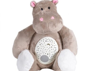 Λούτρινο φωτάκι νυκτός με φώτα & μελωδίες – Moni Toys Hippo K999‑312