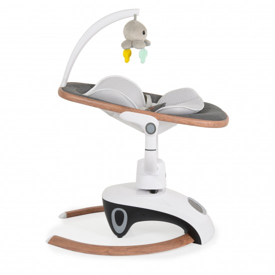 Cangaroo Triumph Ηλεκτρική Κούνια‑Ρηλάξ για Μωρά – Γκρι