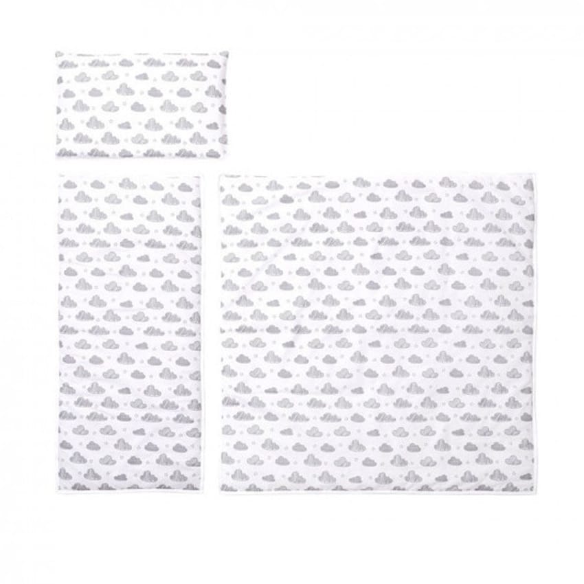 Lorelli Thermo Stroller Bag Κάλυμμα Καροτσιού 3τμχ “White Clouds”