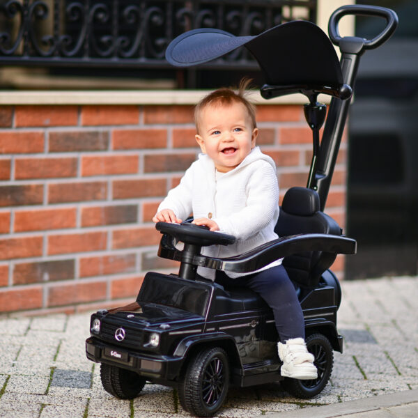 Lorelli Παιδικό Ride-On Αυτοκίνητο Mercedes-G350D με Χερούλι Γονέα & Στέγαστρο
