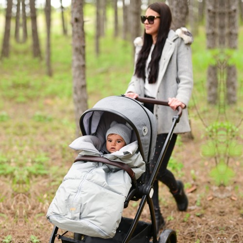 Lorelli Thermo Universal Ποδόσακος Καροτσιού Πράσινος με Fleece Επένδυση 97×55εκ.