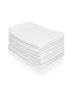 Lorelli Πάνες Αγκαλιάς Φανελένιες 4τμχ 90x83cm Λευκές