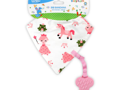 Cangaroo Σαλιάρα Bandana με Μασητικό & Κορδέλα Στήριξης